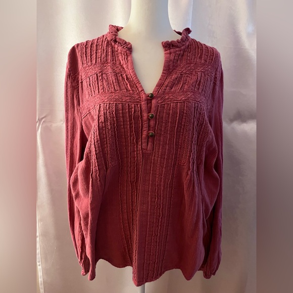 Anthropologie Petra Textured Blouse - Picture 6 of 12